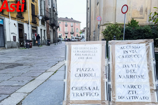 Chiusura al traffico da questa mattina, fino al 13 marzo di piazza Cairoli e via Caracciolo tra via Carducci e piazza Cairoli