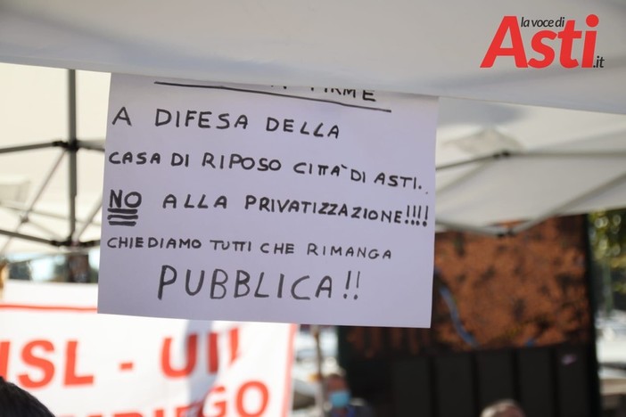 Casa di Riposo Città di Asti, la rabbia dei sindacati: &quot;Nessuno si chiami fuori. Si sta lasciando morire un pilastro della sanità&quot;