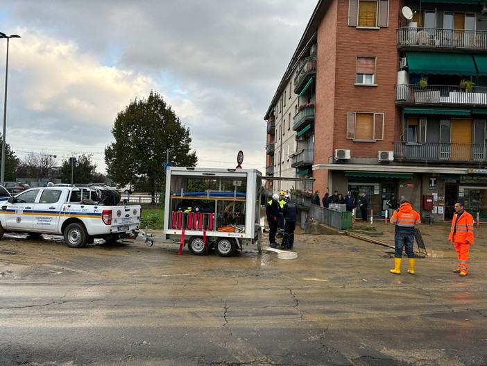 Maltempo, la Protezione civile del Piemonte in soccorso alle popolazioni del Bolognese