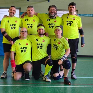 La squadra dell'Asti KT