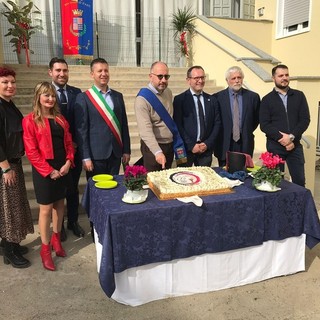 L' inaugurazione dei nuovi locali del Penna di San Damiano, lo scorso anno