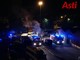 Ancora una notte di fuoco ad Asti. Incendiati un autobus e uno scuolabus in via Goito [FOTO E VIDEO]