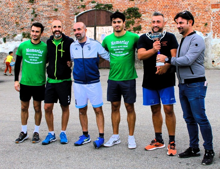 La squadra di Portacomaro, vincitrice del memorial