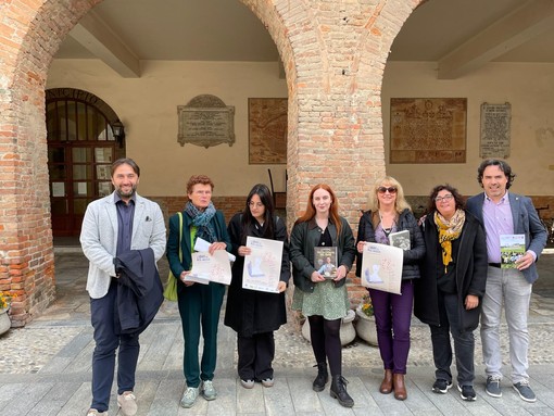 Nella foto da sinistra: Simone Nosenzo, Ausilia Quaglia, Miriana Cavallin, Federica Prete, Antonella Cavallo, Elena Romano, Fulvio Gatti