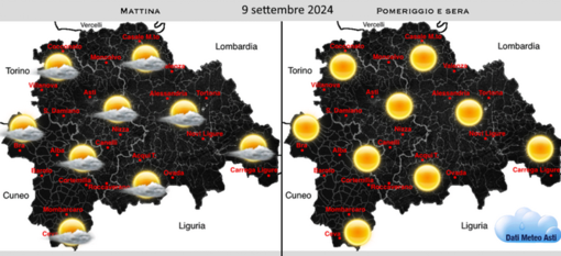 Tempo instabile rovina il pranzo delle sagre ad Asti, ma il weekend prossimo promette sole