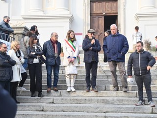 Alcune immagini della manifestazione di protesta