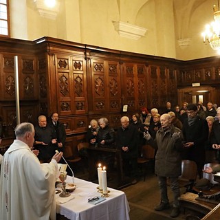 Le immagini della messa in suffragio di Mariangela Cotto