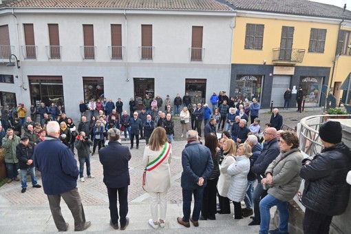 Alcune immagini della manifestazione di protesta