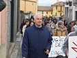 Alcune immagini della manifestazione di protesta