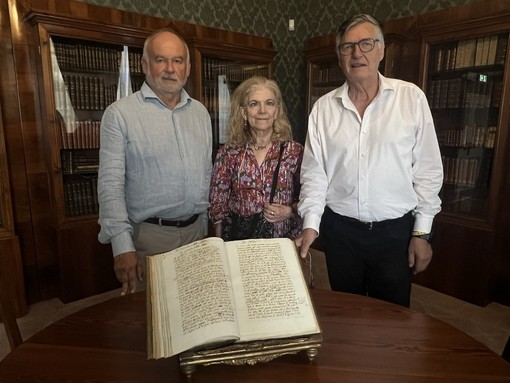 Livio Negro con Carla Forno e Mario Sacco