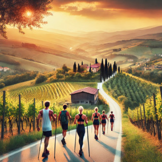 Nordic Walking tra colline e borghi: allenamenti e avventure in Monferrato