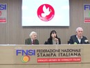 Un fotogramma della conferenza stampa di presentazione della lista