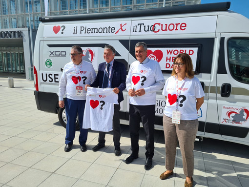 Il roadshow per la prevenzione cardiovascolare farà tappa il 13 e 14 ottobre ad Asti