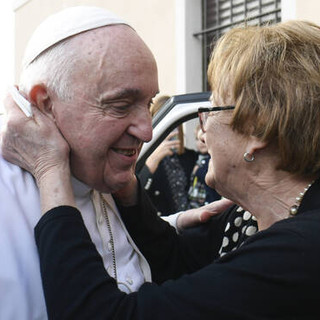 Papa Francesco durante la sua visita del 2022 ( Ph Vatican Media)