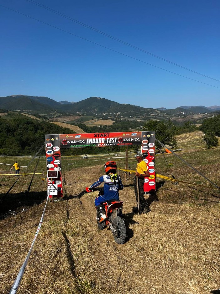 I &quot;piccoli&quot; del moto club Alfieri chiudono l'Italiano di mini enduro