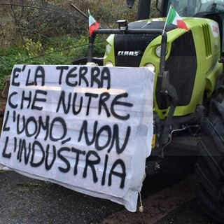 Un'immagine relativa una delle manifestazioni di piazza organizzate dagli Agricoltori Autonomi Italiani