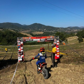 I &quot;piccoli&quot; del moto club Alfieri chiudono l'Italiano di mini enduro