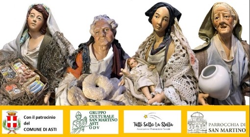 &quot;Il presepe è donna&quot;, imprenditoria femminile in ambito presepiale con Lions club Alfieri e Storici, Artisti e Presepisti d'Asti