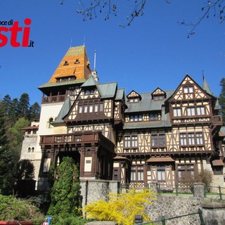 Il castello di Peles, a Sinaia