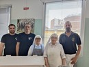 I partecipanti all'iniziativa, la Pentola Magica e pizzeria The western