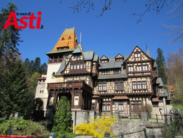 Il castello di Peles, a Sinaia