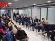 La riunione nella sede di Confcommercio (Merphefoto)