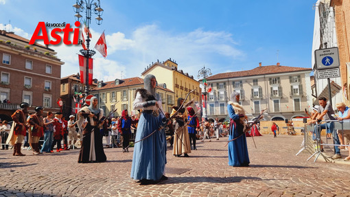 Un'immagine del corteo di Santa Caterina