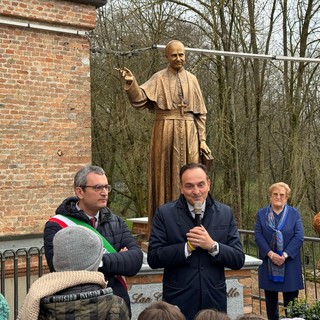 Il presidente Cirio e il sindaco Gamba