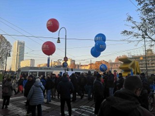 Le immagini del corteo di Torino (Torino Oggi)