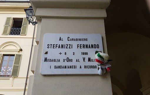 San Damiano ha reso omaggio al 'suo' Fernando Stefanizzi, carabiniere medaglia d'oro al valor militare