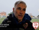 Calcio, Asti. Sesia riparte dal primo tempo di Albenga: &quot;Fatto molto bene, eravamo nelle condizioni di poter vincere la partita&quot; (FOTO E VIDEO)