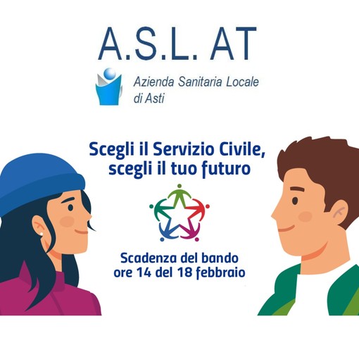 L'Asl AT cerca quattro giovani per il servizio civile universale: opportunità di crescita e inclusione