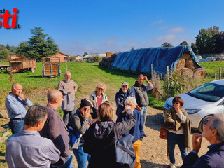 Alcune immagini dell'incontro all'azienda agricola Viarengo