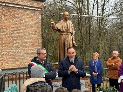 Il presidente Cirio e il sindaco Gamba