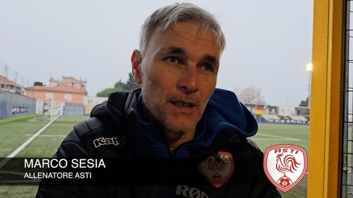 Calcio, Asti. Sesia riparte dal primo tempo di Albenga: &quot;Fatto molto bene, eravamo nelle condizioni di poter vincere la partita&quot; (FOTO E VIDEO)