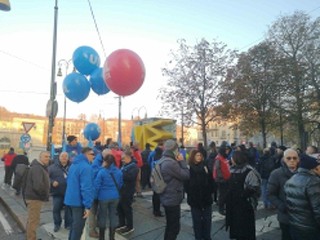 Le immagini del corteo di Torino (Torino Oggi)