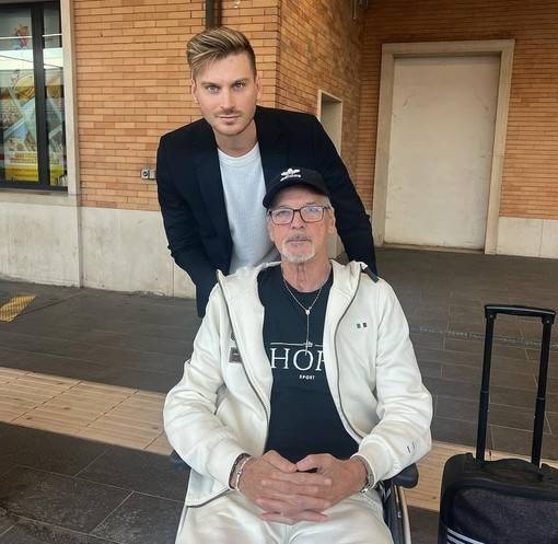 Stefano Tacconi con il figlio Andrea