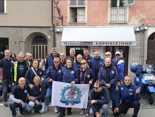 Le immagini del Vespa Club Vespan e Salam di San Damiano d'Asti