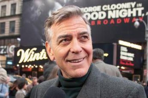 George Clooney debutta a Broadway: &quot;Sì, sono nervoso&quot;