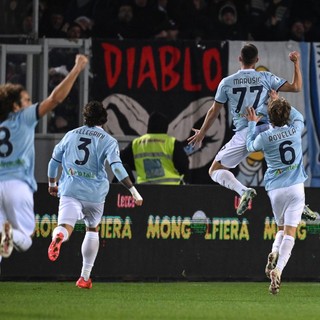 La Lazio vince 2-1 a Lecce, in gol Castellanos e Marusic