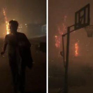 Los Angeles, la fuga dall'inferno di fuoco: &quot;E' finita&quot; - Video